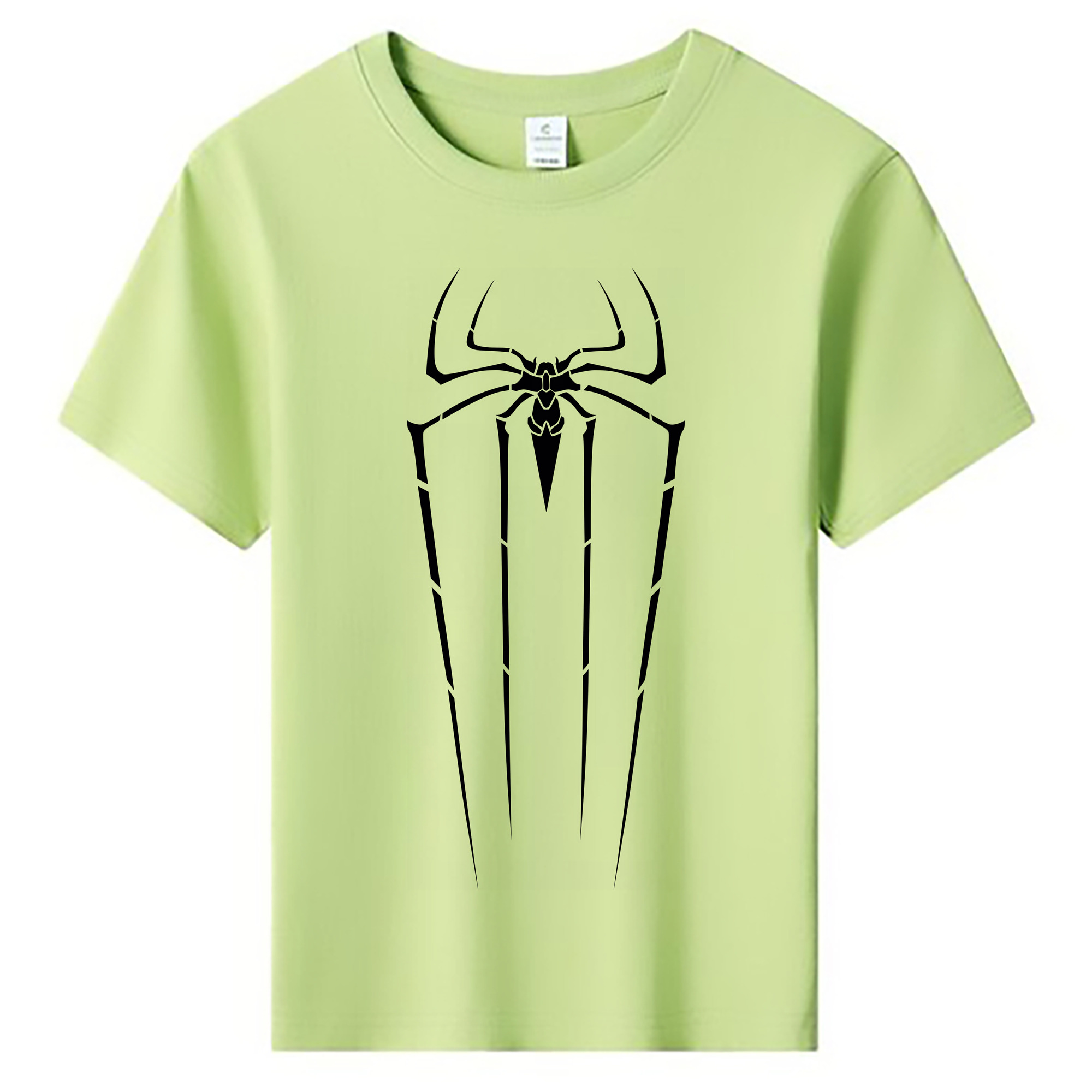 （画像用） Spider Man スパイダーマン 綿100％キッズTシャツ（フロントプリント）